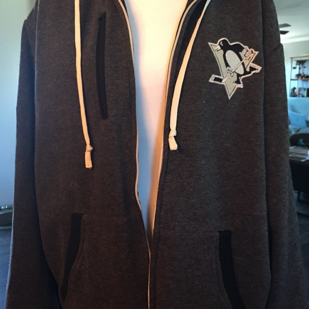 PITTSBURGH PENGUINS  Reversible Hoodie Jacket G-III Sports by Carl Banks XL